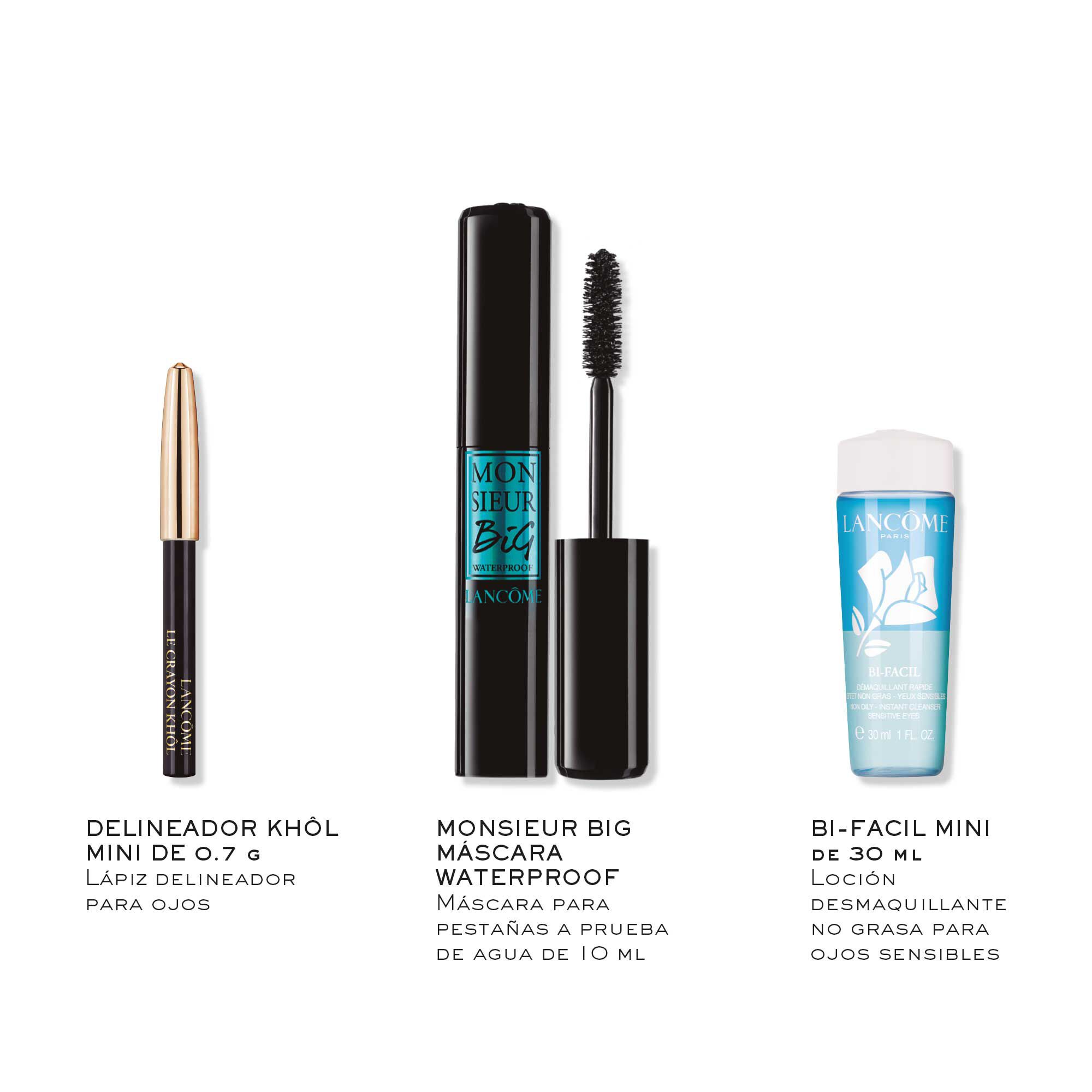 Mascara de pestanas Monsieur Big Waterproof| Set de Regalo Lancome