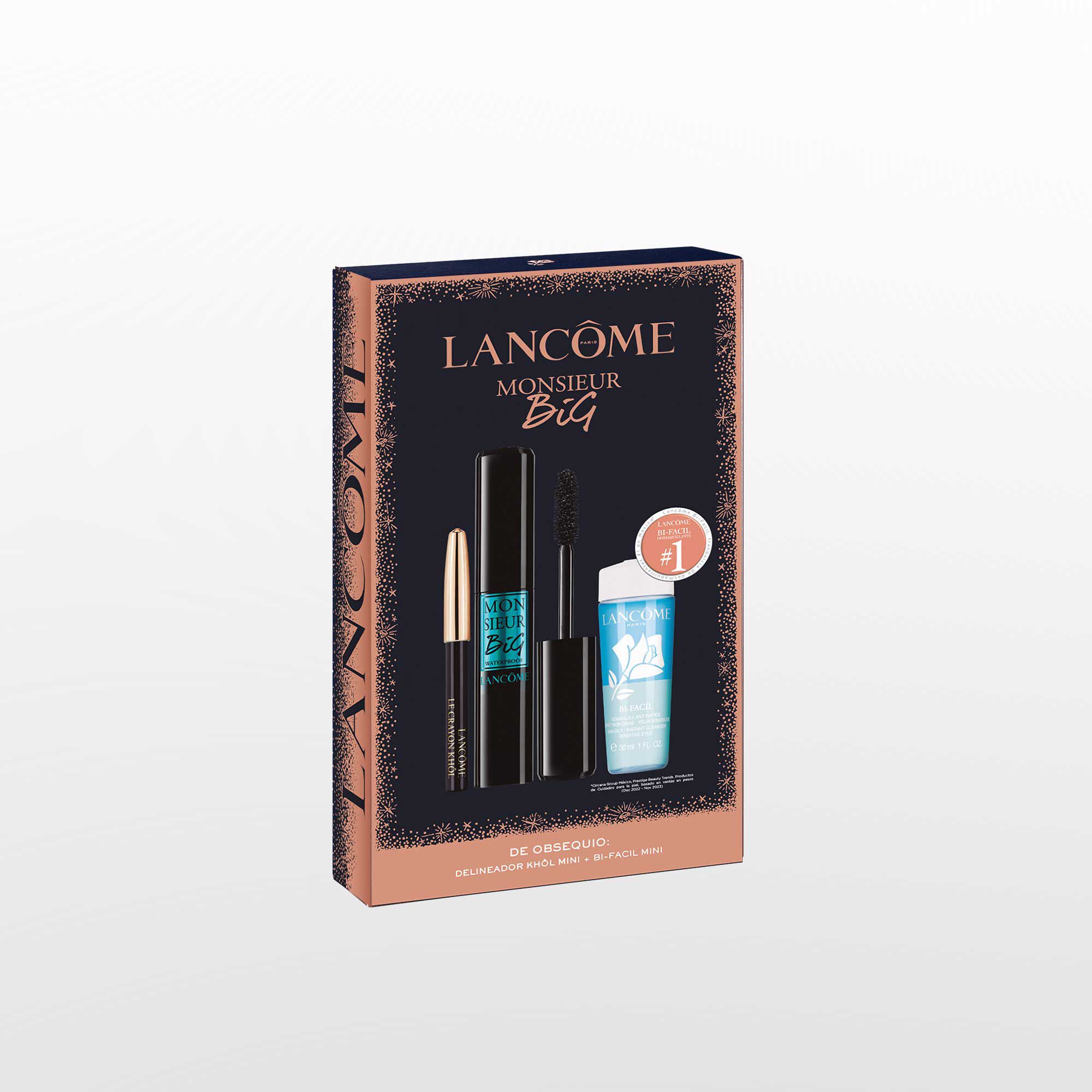 Mascara de pestanas Monsieur Big Waterproof| Set de Regalo Lancome