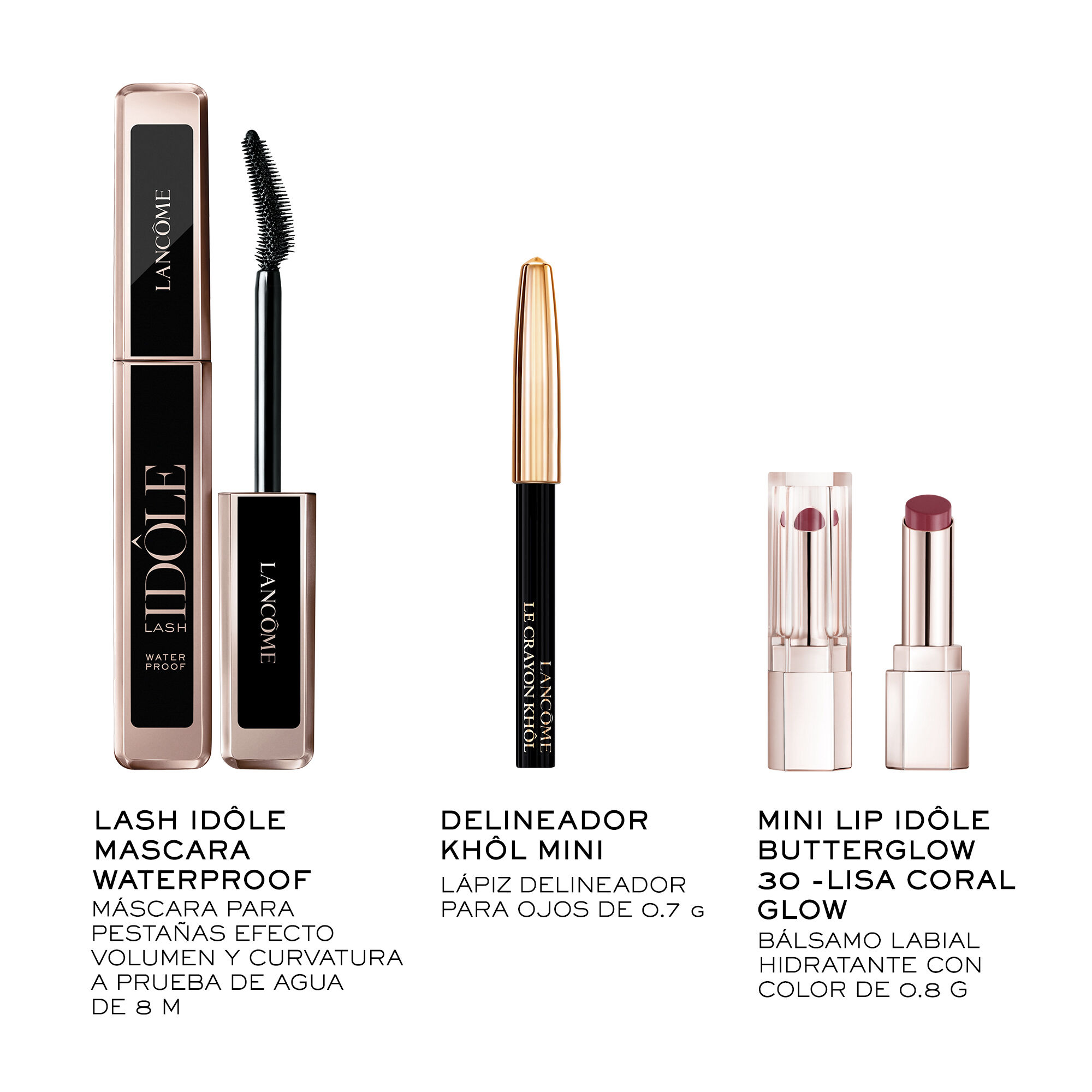 Set Lash Idole Waterproof Mascara