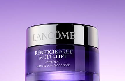 Crema de noche lancome para el cuidado de la piel