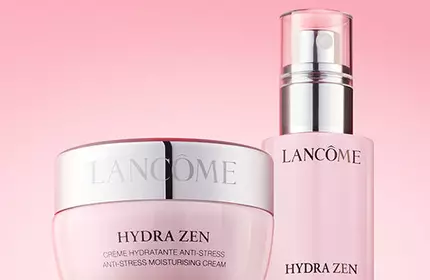 skincare hidratante rutina hydra zen lancome