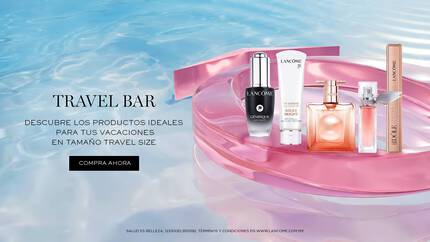 Lancome | 26 - 04 | TRAVEL BAR PRODUCTOS TRAVEL SIZE