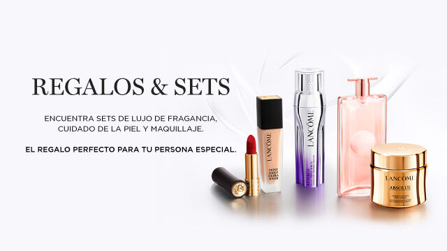 Banner para sets de regalo de lancome